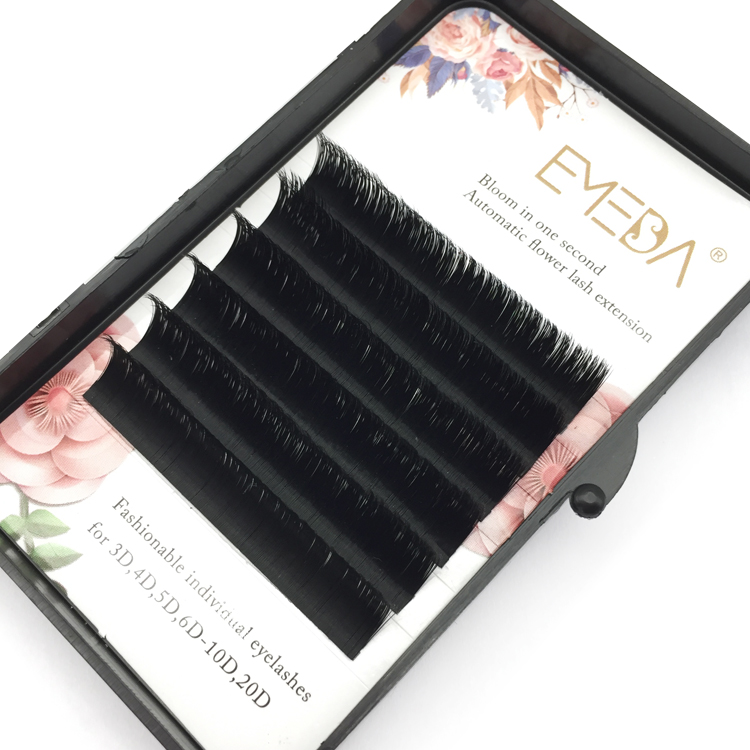 Inquiry for Wholesale Hot Amazon easy fan Rapid Automatic Blooming Flower Volume lash extension self fanning lashes XJ50